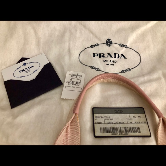 Prada Tweed Tote - Picture 3 of 6